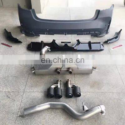 Car Accessories Include Front/rear Bumper Assembly Grille Side Skirt Tail Pipe Hood for BMW G20/G28 Upgrade to M3 Style photo-3