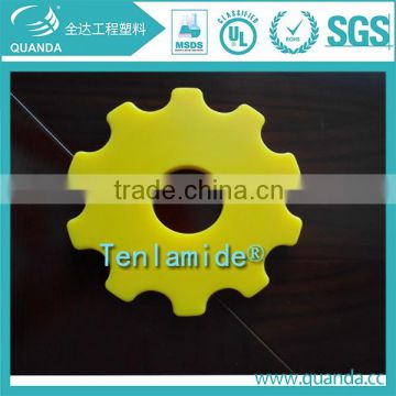 China manufacturer custom made engineering machine spare parts nylon plastic injection molding part