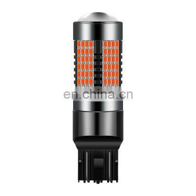 Super bright car LED lamp brake bulb intelligent constant current drive T20 1157 1156 140smd dc12v-24v