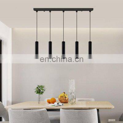 Track Rail Long Tube 5W Pendant Lamp Aluminium Ceiling Mounted Nordic Linear LED Pendant Light photo-5
