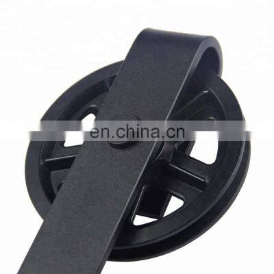 Spoke Wheel Garrick Barn Door Hardware Kit Set For Interior Barn Door photo-5