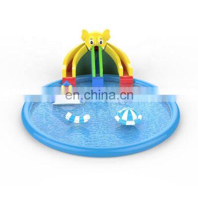 Outdoor Commercial Giants Playground Elephant Waterslide Inflatable Water Pool Slides photo-5