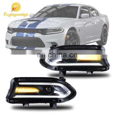 AUTO HEADLIGHT AUTO BODY KITS FOR DODGE CHARGER 2016-2019 European version Auto Headlamp