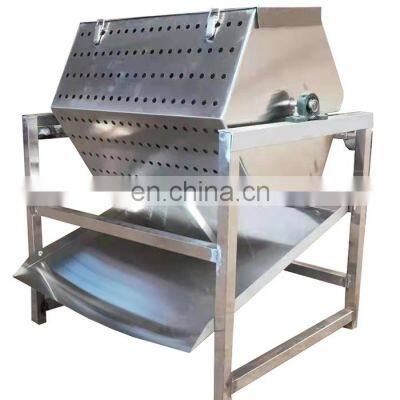 High efficiency quail egg shredder  Quail egg skin removing machine