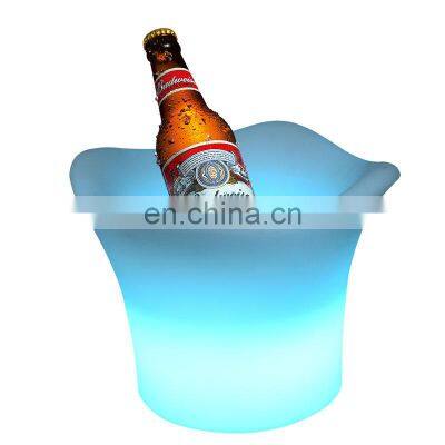 High Quality KTV Cooling Restaurants Bucket Champagne LED Wine Coolers & Holders Customized Accepted