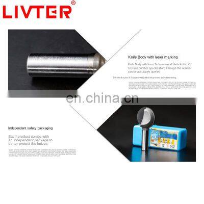 YUESHEN Round Bottom Linear Cutter Durable Noise Reduction 1/4 Woodworking Cutter Milling Cutter photo-5