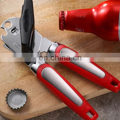 Best Selling Smooth Edge Comfort Grip Heavy Duty Metal Multifunction Handheld Manual Can Opener