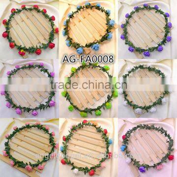 one pure plain color flower Fashion Accessories>>Headwear>>Hair Accessories>>Hairbands AG-FA0008