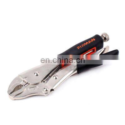 Round Curving Plier Multi Function Tools Curved Carbon Steel Round Jaw Locking Pliers photo-2