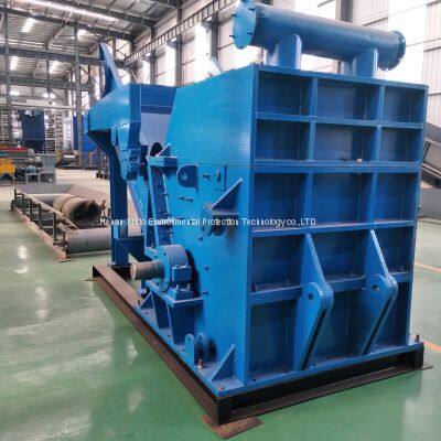 Large metal scrap crusher for crushing body scrap iron