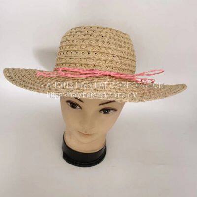 Fashion Simple Casual Hat Breathable Hollow Straw Hat in Summer Sunscreen Sun Hat photo-5