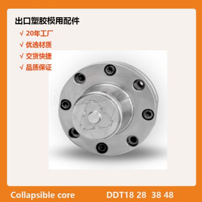 collapsible core mould design for plastic mold