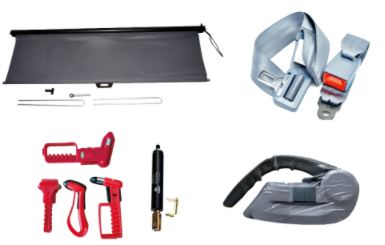 Kinglong Bus Spare Parts in Guangzhou Auto Parts Market Bus Interior Accessories Air Vent Safe Belt photo-4