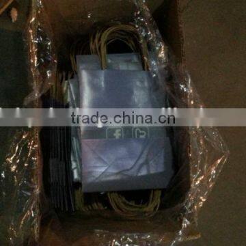 Carrying Bag, Take Out Bag, Prints With Single White Kraft Carrying Bag photo-3