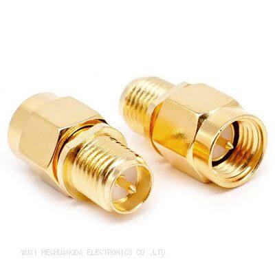 male to male SMA-JK RF Coaxial straight adapter connector for communication