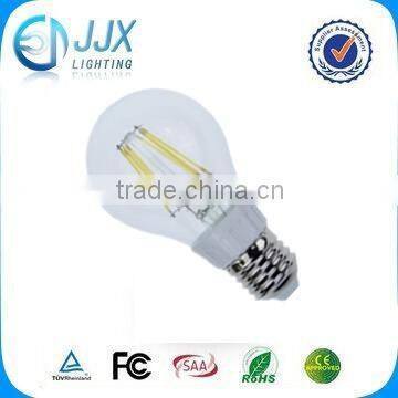 Edison style 4w 200-240V glass LED filament bulb CE & RoHS approved