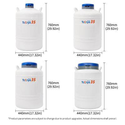 TcCryo YDS-35 Liquid N2 Tank Cryogenic Dewar Flask TcCryo photo-4
