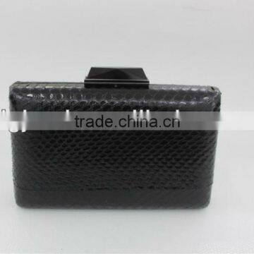 2014 Factory sell real snake leather evening bags