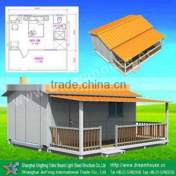 Cheap EPS sandwich panels prefab house/well designed Prefabricated house