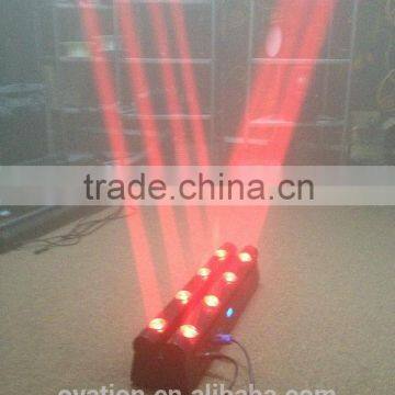 8 Individually Controllable 10W RGBW LEDs Scanning Moving Head Led Beam Pulse Effect Beam Bar photo-2