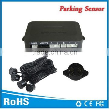 Good selling Car alarm motion sensor with Bibibi warning sound and 4 Rear sensors