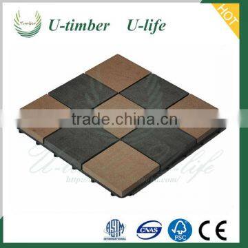 Fashionable styles WPC diy decking floor yard