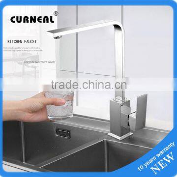 No.6005B Desk Mounted Chrome Palting Brass Kitchen Faucet, Health Kitchen Mixer Tap                        
                                                Quality Choice