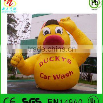 Giant inflatable animal toys, inflatable advertising yellow duck