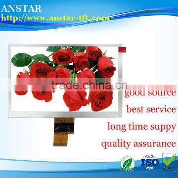 7 Inch 40pin IPS Tft Lcd Panel 1024*600 8bit*LVDS Long Time Supply