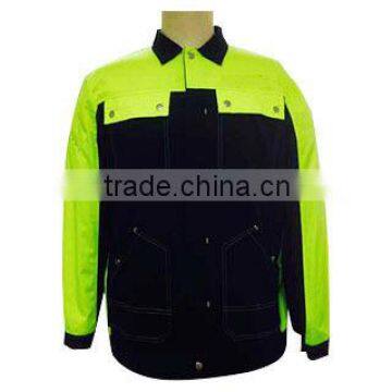 Working HI VIS TWO TONE jacket /workwear jacket