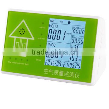 Digital PM2.5 detector monitor with temperature humidity meter