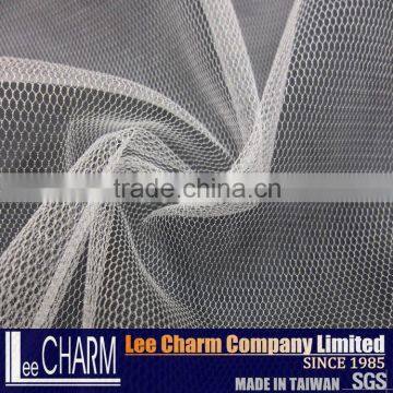 Taiwan 30D Knitted Hexagon Net Fabric For Clothes