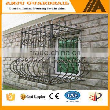 window grill-016 classical ornamental wrought iron window grill design