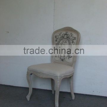 archaize Furniture backrest patterned dining chair