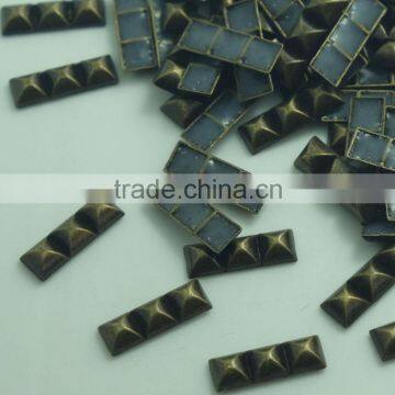 Factory Price Wholesale 6X18MM Hotfix Alloy Studs, Hot Fix Metal Stud, Iron On Studs, Iron On Metal Studs, Garment Metal Fitting photo-3