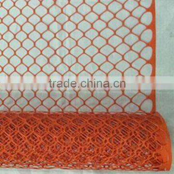 Orange Plastic Daimond Mesh Fence(11years Factory)