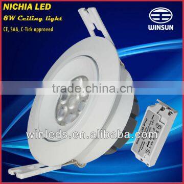 led light recessed led ceiling light 6w/8w/10w/15w