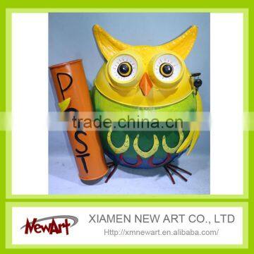 China Metal Mailboxes for Letters Hand Made Garden Decoration Mailing Box photo-3