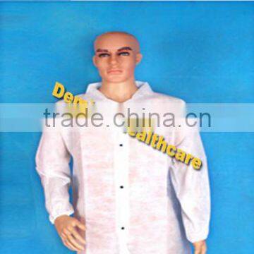 Disposable Visitor gown/ Lab Coat