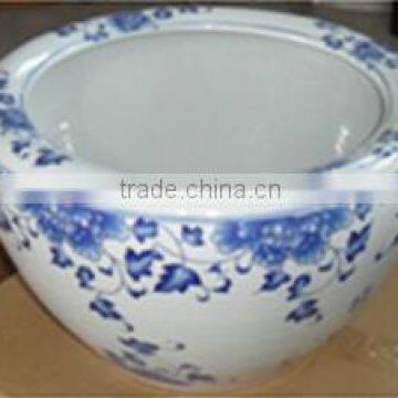 Chinese painting ceramic pot LWP38