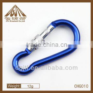 Aluminum Locking Gourd Shape Karabiner