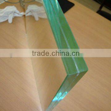 Safety 12mm laminated glass for railing