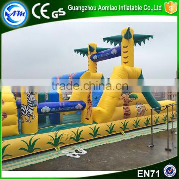 Customize Animals inflatable barriers, inflatable obstacle course for sale