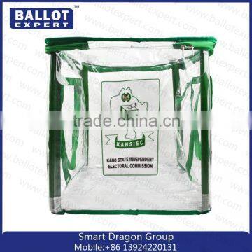 Customized pvc voted box packaging ballot boxes