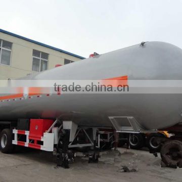 24.55Tons propane gas tank trailer for sale, 3 axles lpg trailer