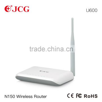 2016 New: high range Wireless Wifi router 150Mbps U600 wifi router with 1x5dBi Fixed Antenna