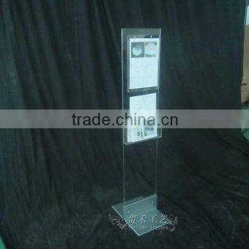 Clear Acrylic Brochure Holder, High Quality Acrylic Magazine Holder photo-2