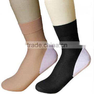 Multi colors antislip custom women moisture silk cooling gel socks