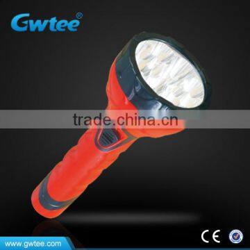 rechargeable plastic orkia led electric torch