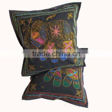 Elephant ethnic Throw Pillow Cushion Cover India